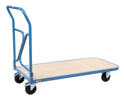 Chariot à dossier repliable 1210 x 580 mm - Plateau médium - Charge utile 250 kg - FIMM