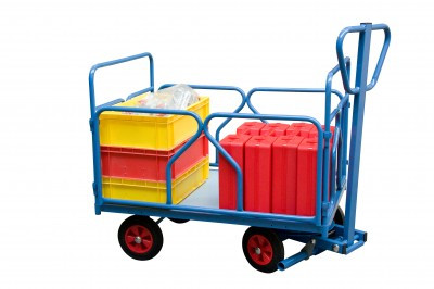 Chariot avant train pivotant avec habillage 1200 x 800 mm - Charge utile 500 kg - FIMM