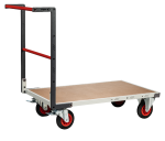 Chariot flat-pack dossier fixe 1200 x 800 mm - plateau médium - Charge utile 400 kg - FIMM