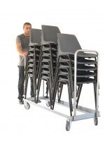Chariot porte chaises pliables ou empilables - Charge utile 150 kg - FIMM