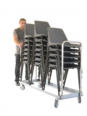 Chariot porte chaises pliables ou empilables - Charge utile 150 kg - FIMM
