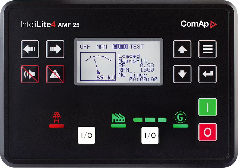 Contrôleur pour groupe électrogène InteliLite 4 AMF25