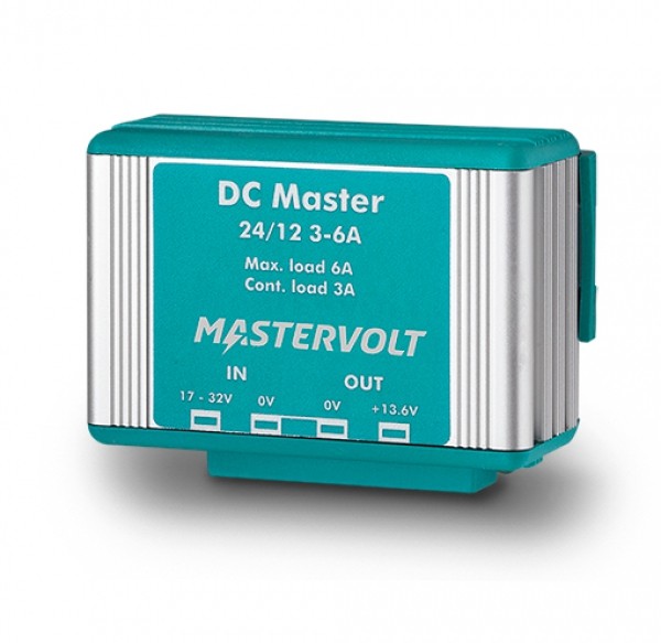 Convertisseur DC Master 24V / 12V - 6A / 3A - IP53 - Mastervolt