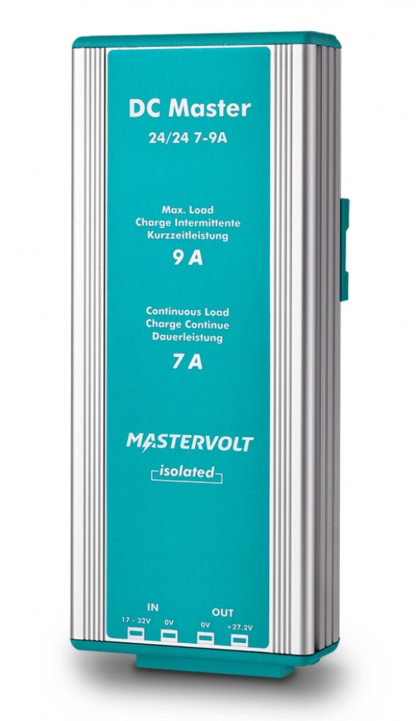 Convertisseur DC Master avec isolation galvanique 24V / 24V - 9A / 7A - IP53 - Mastervolt