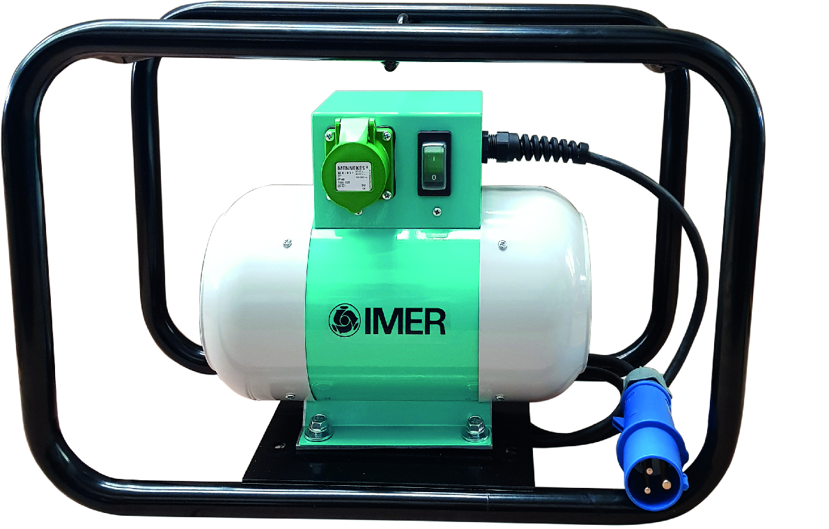 Convertisseur HF monophasé à protection thermique NW0588F - 1kVA - 14A - 1 prise - 22 kg - IMER FRANCE