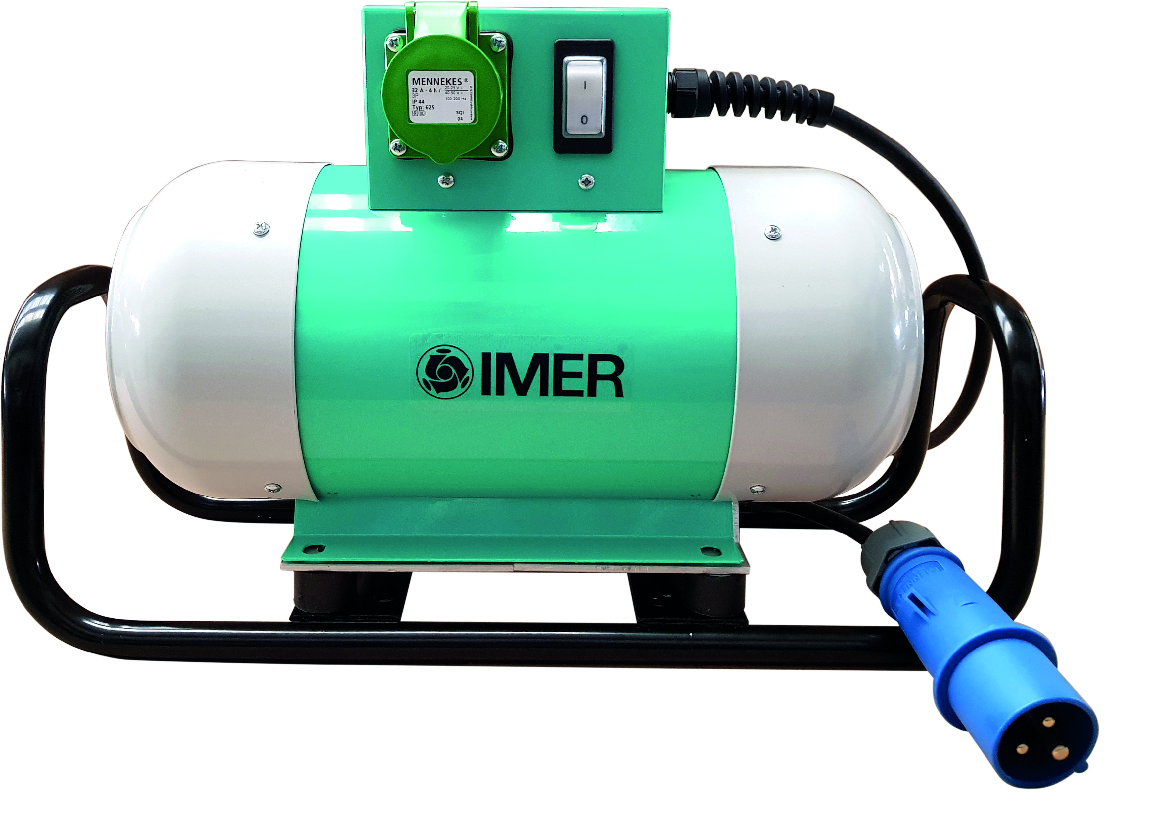 Convertisseur HF monophasé à protection thermique NW0591 - 1.6 kVA - 23A - 2 prises - 25 kg - IMER FRANCE