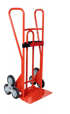 Diable à poignées fermées, bavette mixte & roues étoiles - Charge utile 250 kg - FIMM