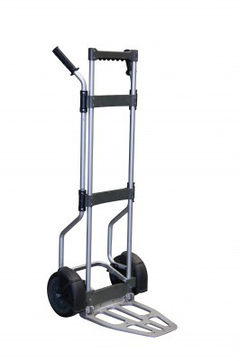 Diable aluminium bavette et poignée repliables - Charge utile 180 kg - FIMM