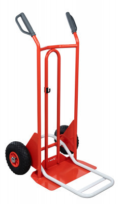 Diable DBA, poignées à garde, bavette mixte, roues PN, Charge utile 250 kg - FIMM