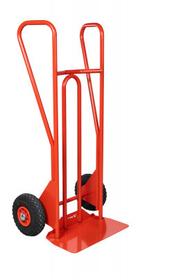 Diable DBA, poignées fermées, bavette fixe, roues PN, Charge utile 250 kg - FIMM