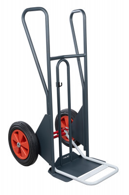 Diable DBA tout terrain, bavette mixte, roues IN, Charge utile 350 kg - FIMM