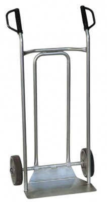 Diable inox bavette fixe - Charge utile 250 kg - roues gris non tachant - FIMM