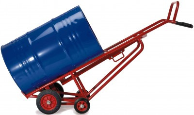 Diable palettiseur et dépalettiseur de fûts - Roues PN - Charge utile 350 kg - FIMM