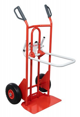 Diable porte-chaises, bavette réglable, roues IN, Charge utile 250kg - FIMM