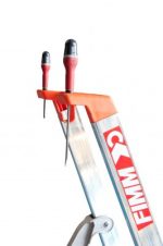 Escabeau aluminium repliable 5 marches - Charge utile 150 kg - FIMM