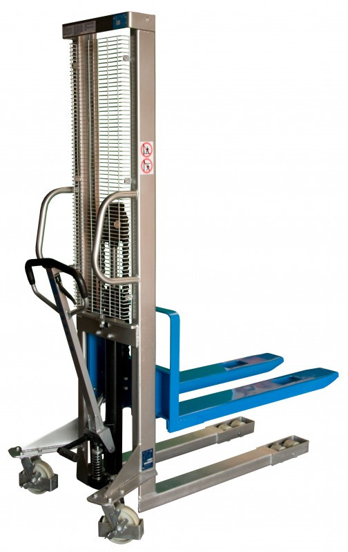 Gerbeur manuel - Hauteur de levage 1600 mm - Charge utile 1000 kg - FIMM