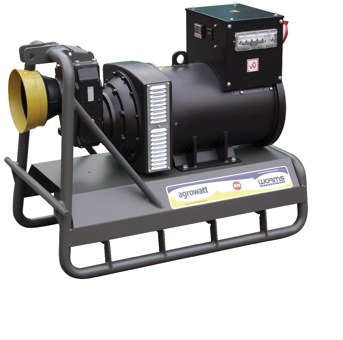 Groupe électrogène agricole sur prise de force - AGRO 90/4P AVR - 90 kVA - IMER FRANCE