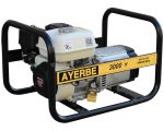 Groupe électrogène AY-3000-H-MN - Monophasé 230V - Honda essence - 3 KVA 2.2 KW - Démarrage manuel - AYERBE