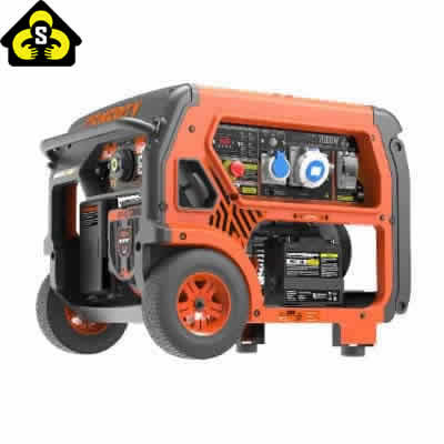 Groupe électrogène BAQUERIA-S - 7 kW monophasé 230V - SVR/AVR - Kit différentiel Démarrage électrique - GENERGY