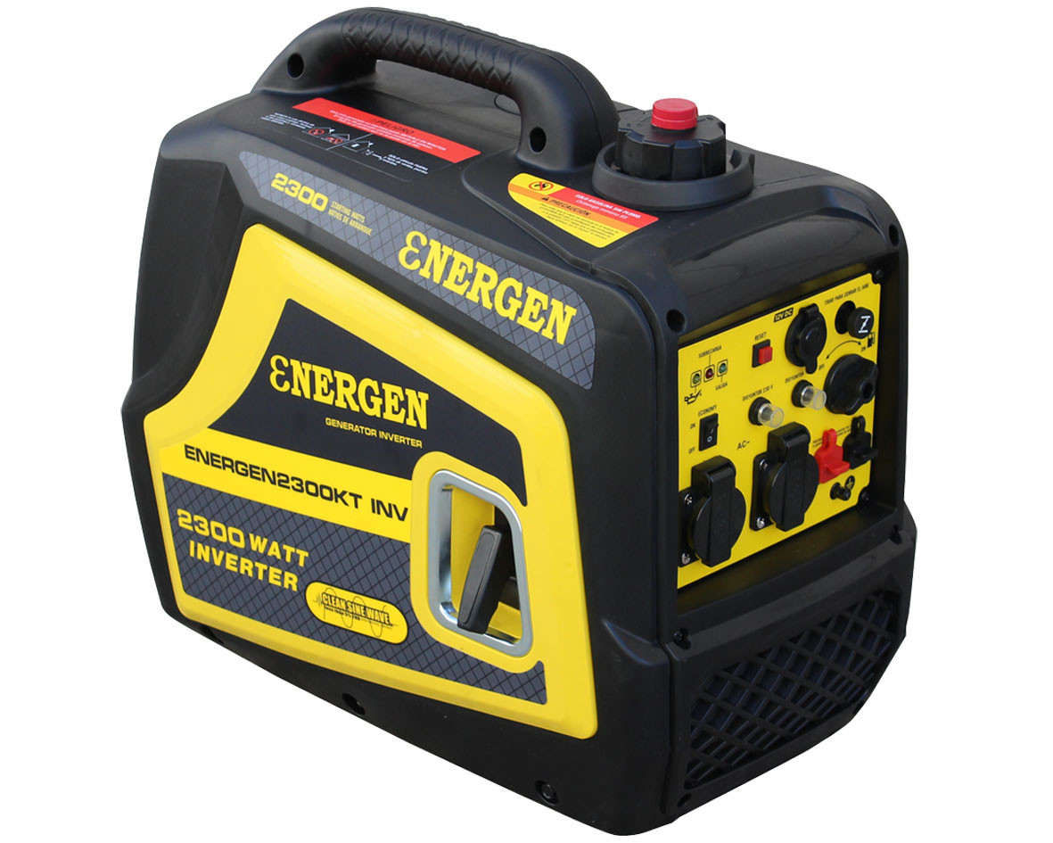 Groupe électrogène ENERGEN-2300-KT-INVERT - Inverter Monophasé 230V - Essence - 2.3 KW - Démarrage manuel - AYERBE
