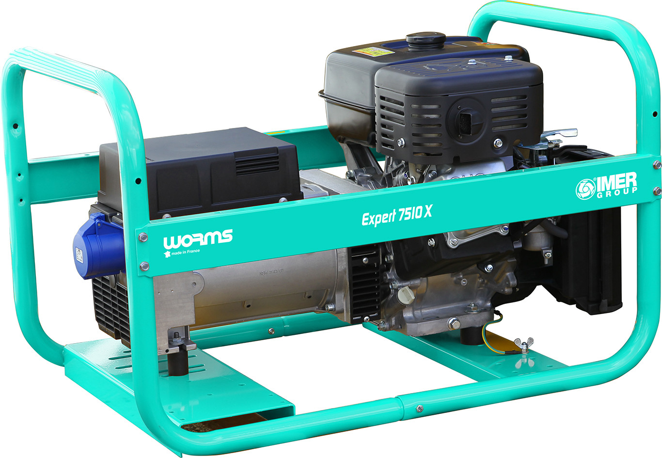 Groupe Électrogène EXPERT 7510 X Essence Monophasé 230V - 7 kW - IMER FRANCE