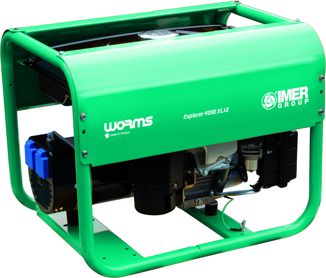 Groupe Électrogène EXPLORER 4010 XL12 AVR + DIFF Essence 3.3 kW - 230V - Très gde autonomie - IMER