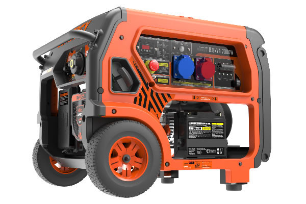 Groupe électrogène FORMIGAL - 7000 W - 7 kW Triphasé 400V - 6.5 kW 230V - SVR/AVR - Démarrage électrique - GENERGY