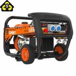 Groupe électrogène JACA-S - 3.3 kW Monophasé 230V - Essence - SVR/AVR - Kit différentiel Démarrage manuel - GENERGY