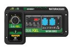 Groupe électrogène NATURA 3500 - Essence et Gaz - 3.3 kW 230V - SVR/AVR - Démarrage électrique - GENERGY