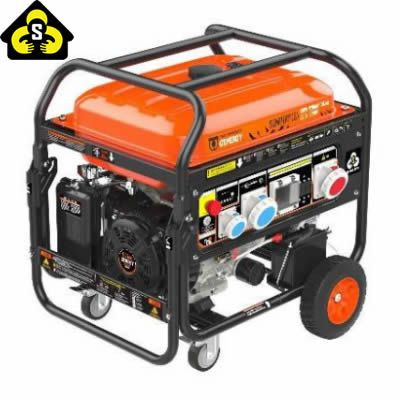 Groupe électrogène SOMPORT-S - 9.2 kW 400V / 8.3 kW 230V - SVR/AVR - Kit différentiel Démarrage électrique - GENERGY