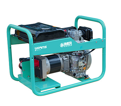 Groupe Électrogène TRISTAR 6510 DTXL15YN Démarrage Electrique - Diesel Triphasé 5.2 kW 6.5 kVA Grande autonomie - IMER FRANCE