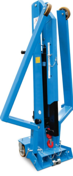 Grue d'atelier hydraulique encadrante - Forme U pliante - Charge utile 1200 kg - FIMM