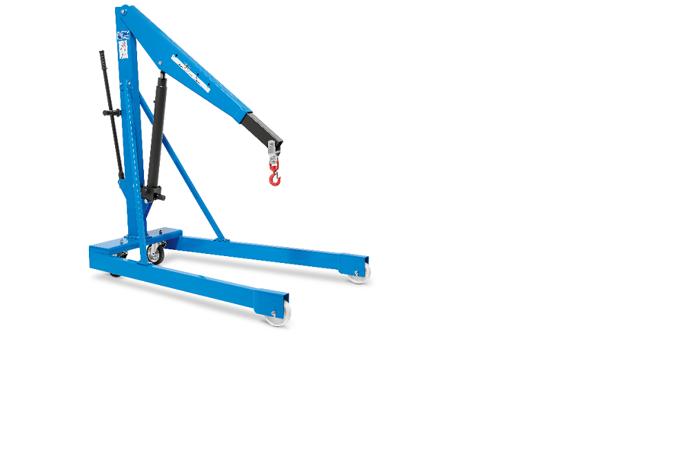 Grue d'atelier hydraulique non encadrante - Forme V fixe - Charge utile 500 kg - FIMM