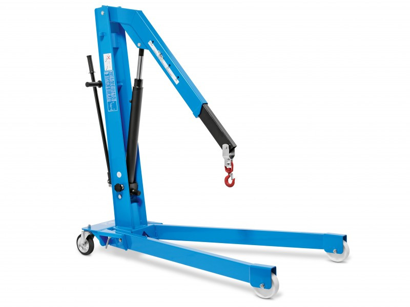 Grue d'atelier hydraulique non encadrante - Forme V pliante - Charge utile 1000 kg - FIMM