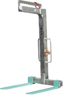 Lève-palettes en aluminium MBR-10 ALU - Léger 78 kg - Capacité max 1000 kg - Palettes Europe - IMER FRANCE