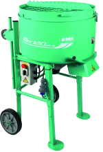 Malaxeur compact MIX 120+ Electrique monophasé - Malaxage 90 L - Granulométrie 8 mm - 70 Lp dB(A) - IMER FRANCE