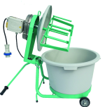 Malaxeur compact MIX-ALL Electrique monophasé - Malaxage 47 L - Granulométrie 2 mm - 59 dB(A) - IMER FRANCE