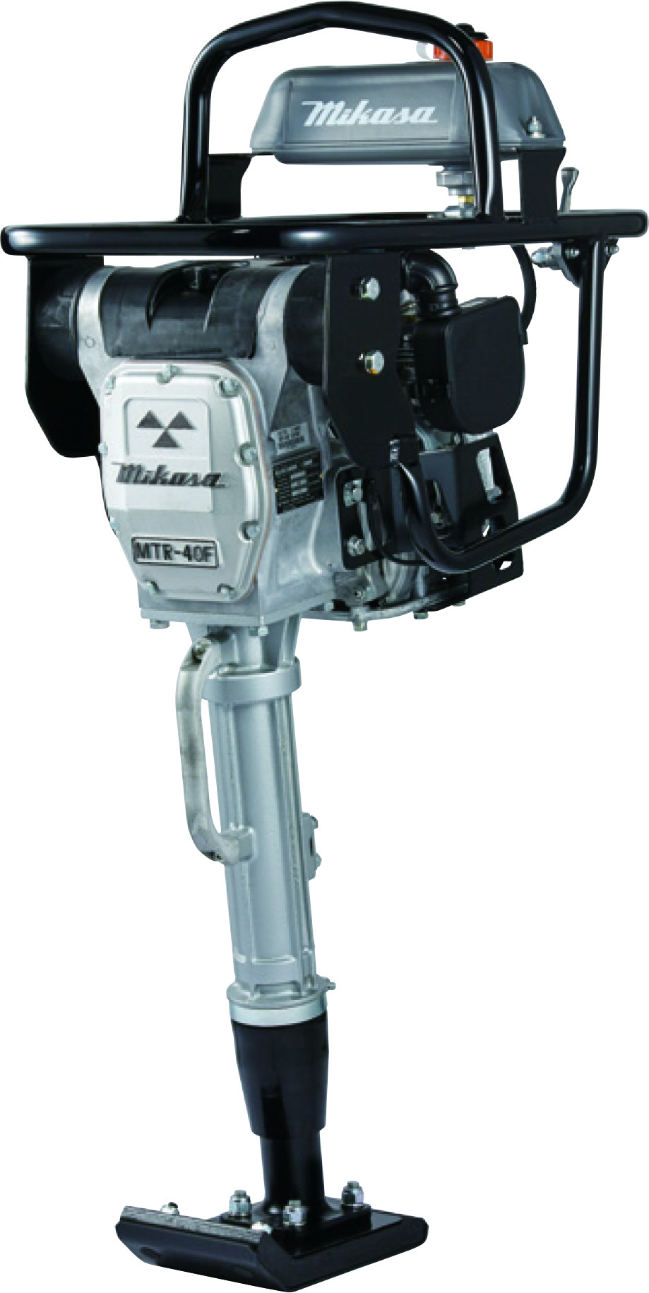 Pilonneuse MTR-40H Essence - démarrage manuel - 2.1 kW (2.9 ch) - 5.4 KN - semelle 270 x 150 mm - 47 kg - IMER FRANCE