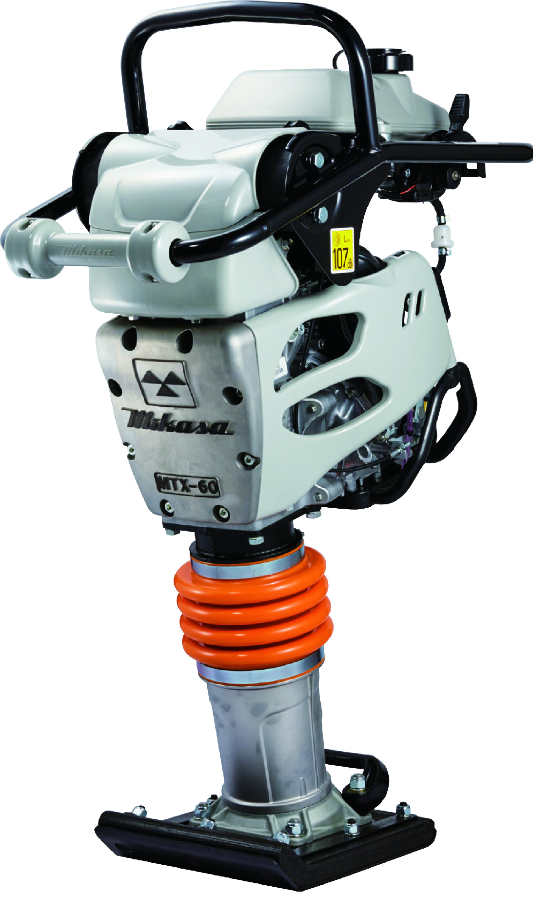 Pilonneuse MTX-70E Essence - démarrage manuel - 2.1 kW (2.9 ch) - 14.9 KN - semelle 340 x 285 mm - 75 kg - IMER FRANCE