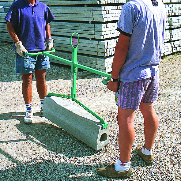 Pince universelle PZC-L Pose bordures - Portée 200 kg - Réglable 500 à 1000 mm - 12 kg - IMER FRANCE