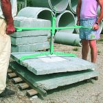 Pince universelle PZC-L Pose bordures - Portée 200 kg - Réglable 500 à 1000 mm - 12 kg - IMER FRANCE