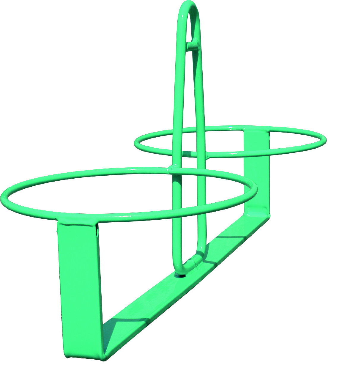 Porte seaux 2 places (sans seaux) pour Treuil, Elévateur - Capacité max 70 kg - 4 kg - MER FRANCE