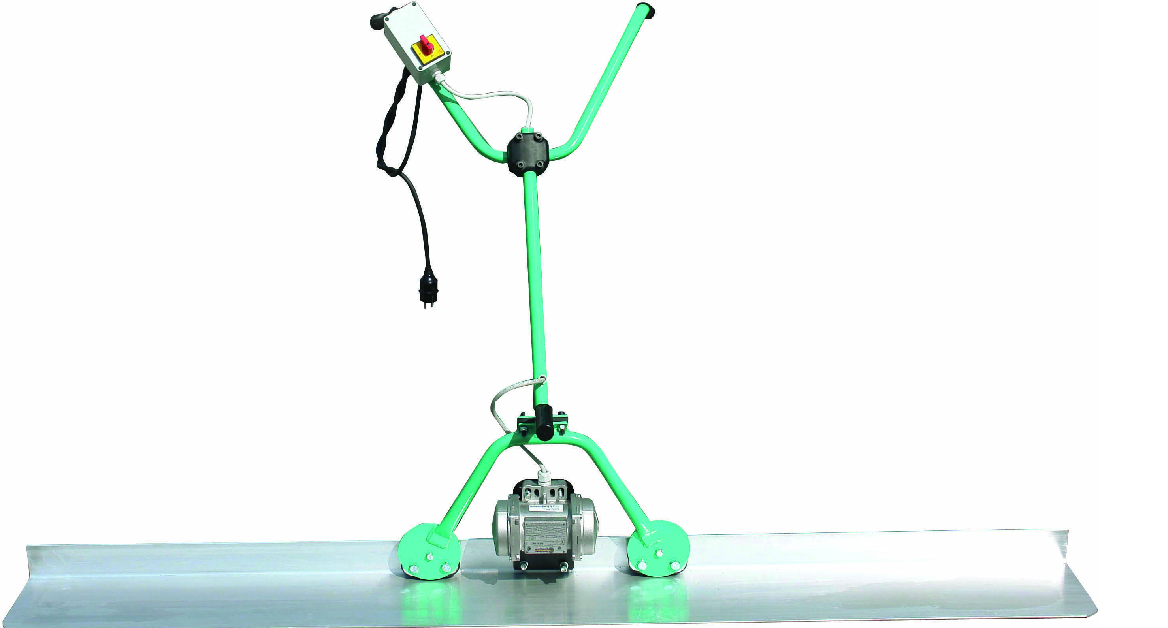 Règle vibrante Electrique monophasé avec profilé de 1.5 à 3 mètres - 3000 vib/mm - 0.11 kW (0.15 ch) - 78.1 dB(A) - IMER FRANCE