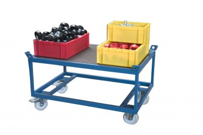 Rouleur de palettes surélevé 1200 x 800 mm charge lourde - Charge utile 1000 kg - FIMM