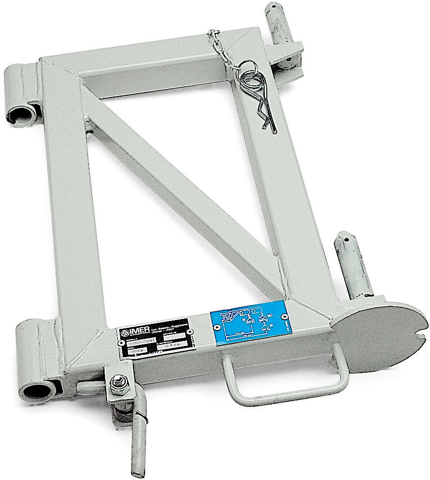 Support pivotant pour étai d'intérieur pour treuil, Elévateur- capacité 150 kg - 13 kg - IMER FRANCE