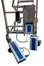 Table élévatrice électrique triple ciseaux à vis sans fin - Inox - Charge utile 100 kg - FIMM