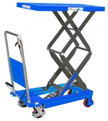 Table élévatrice manuelle double ciseaux - Charge utile 350 kg - FIMM
