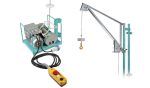 Treuil - Elévateur AP 150 - Portée 150 kg - Vitesse max 30 m/mm - hauteur max 40 m - IMER FRANCE