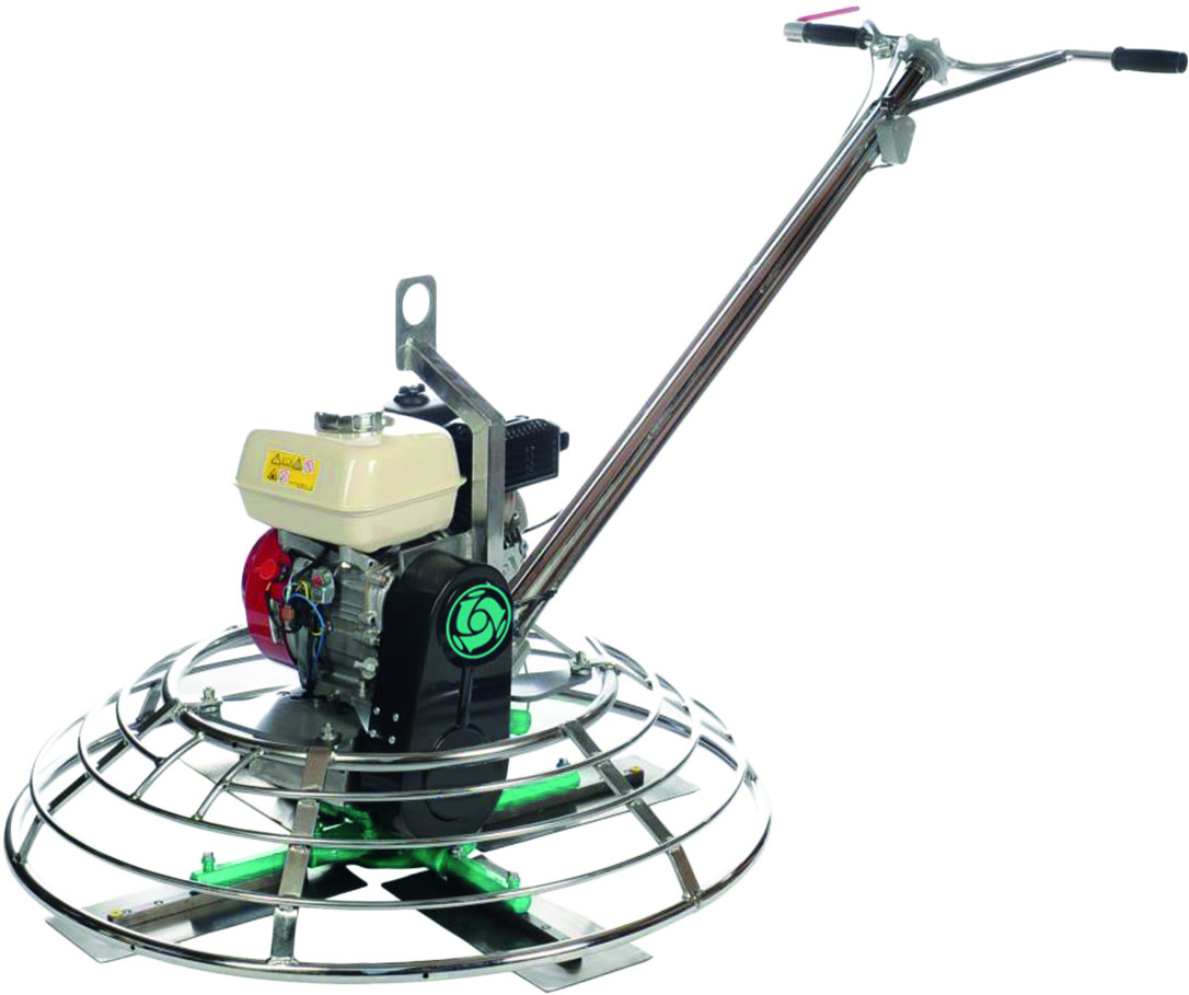 Truelle mécanique BT 90 Thermique essence - 4 kW (5.5ch) - Ø 90 cm - 4 pales - manche fixe ou pliable - 78 kg - IMER FRANCE