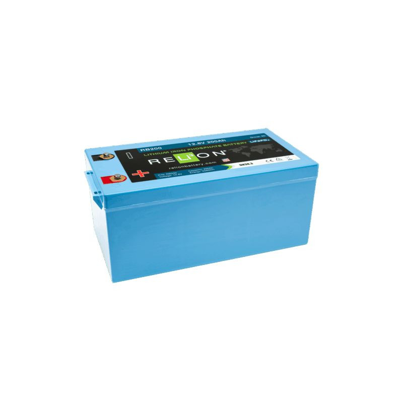 Batterie Lithium 12.8 V - 200 Ah - 6 SC - LiFePO4 - RELiON
